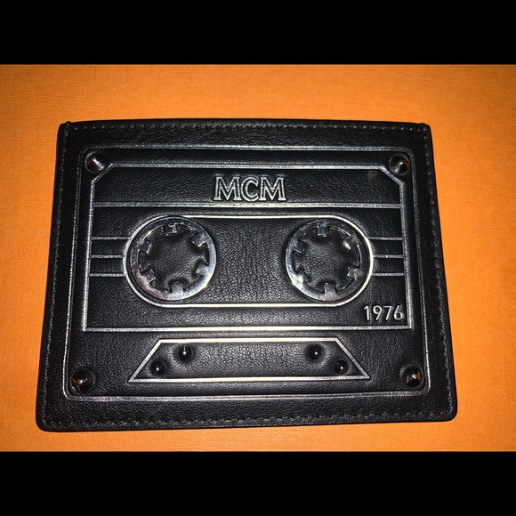 MCM Other - MCM leather cassette card holder.